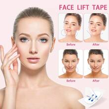 200/80/40/4pcs Seamless Invisible Support Face Patches, Support Face Patches For Skin, Suitable For Chin And Neck, Face Shaping - Alcohol-Free, Suitable For All Skin Types, Unisex, Face Tape, Face Mask - Multicolor - View 1
