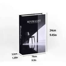 Desktop Decor Set 3 Decorative Books, Suitable For Home Living Room Study Decor | Premium Decorative Faux Books, Suitable For Office Desk Decor, Scene Atmosphere Decor Fake Books - 3pcs - View 11