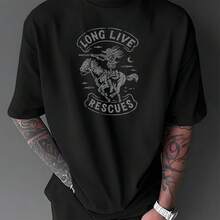 Camisetas de hombre - Negro - Ver 6