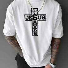 Men T-Shirts - 白色 - 查看 1