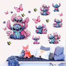 1pc Disney Stiddy Fun Wallpaper Wall Decor Self-Adhesive - Stitch Wall Decoration Self-adhesive - View 1