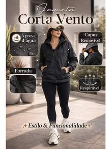 Women's Waterproof Windbreaker Jacket, Lined, Casual Fabric, Zipper, Nightwear, Airport Travel, Autumn/Winter - 玫瑰 - 查看 2