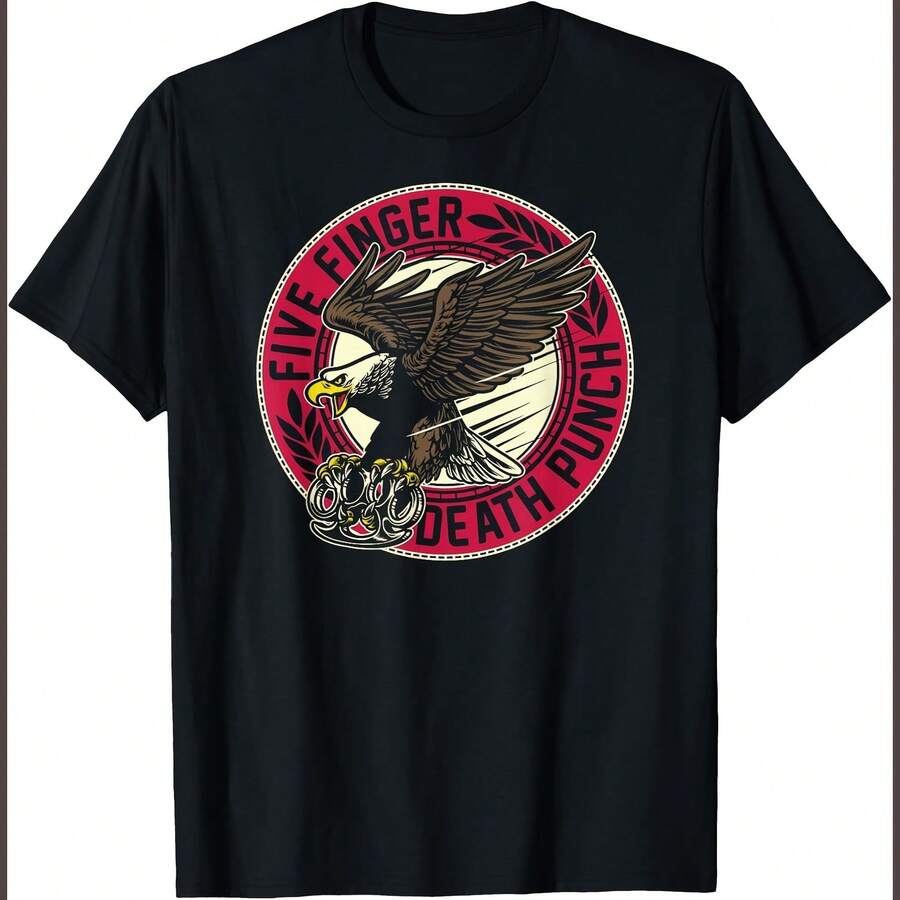 5FDP Eagle Tee T-Shirt - 黑色 - 查看 1
