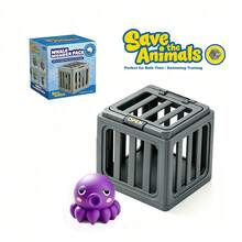 Pool Diving Toys Kids 3-12, Swim & Dive Training, Rescue Game Set With Floating Animal & Cage, Summer Water Toys Pool Bath Beach - Multicolor - View 11