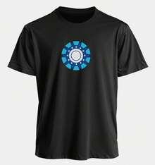 Disney 2026 Marvel Men's And Women's T-Shirts  Tony Stark Summer America Comfortable Summer Loose Men's T-Shirt - 4 - 查看 9