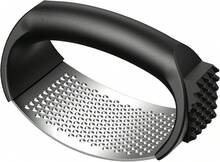 Garlic Press,Stainless Steel Garlic Mincer Crusher,Easy To Use And Clean,Ergonomic Handle,Easy Kitchen Gadget For Effortless Smashing,Kitchen Essentials,Home And Kitchen Utensils Accessories,Cooking - White - View 1