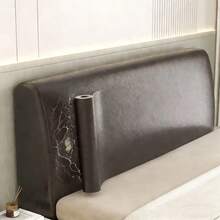 1 Roll Self-Adhesive Faux Leather Patch, Suitable For Sofa Repair, Car Interior Seats, Leather Bed Refurbishment, Soft And Hard Decoration Covering, Non-Fading, Strong Adhesion, Wear-Resistant, Scratch-Resistant, Durable, Tear-Resistant, Stretch-Resistant - Black Leather - View 5