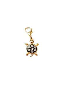 1/12/24/50pcs Fashionable Turtle Keychain Pendant, Rhinestone Turtle Keychain, Ocean Theme Alloy Keychain Pendant, Bag Decoration Accessory, Realistic Ocean Animal Creative Pendant, Shiny Keychain, Suitable For Backpack, Wallet, Phone, Earphones, Car Keys, Fashion Women Must-Have, Unique Birthday Gift, Holiday Gift, Party Gift, Mother's Day Gift, Vacation Gift, Wedding Gift, Back To School Gift - Multicolor - View 10