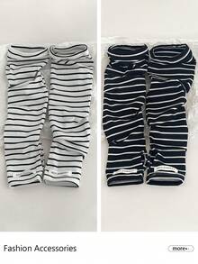 Elegante einfache süße gestreifte Sonnenschutz-Armstulpen für Frauen, dünne atmungsaktive UV-Schutz lockere Eishüllen für Outdoor, Autofahren, Radfahren, Armschützer, Mückenschutz - Verschiedenfarbig - Übersicht 18