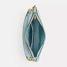 Coach Women's Mini Payton Chain Top Handle Bag - 淺藍色簽名 - 查看 8