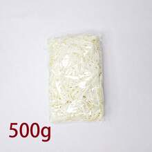 1 gói 30g/50g/100g/200g/500g Giấy vụn Raffia nhiều màu, Cỏ tổ chim, Thích hợp làm hộp quà cưới, Bao bì hộp quà tặng Ngày lễ tình nhân - Màu be - Xem 13