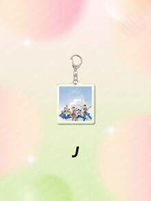 1pc Acrylic Cute Cartoon Shiny Watermelon Vivalavida Shining Watermelon Theme Series Keychain Pendant Backpack Decoration/Bag Accessory/School Bag Accessory/Wallet Pendant/Gift For Friends - Multicolor - View 23