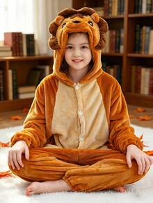 1pc Kids Cartoon Animal Cute Soft Sleeping Bag, Unisex, Suitable For Home, Party, Vacation - Multicolor - View 9