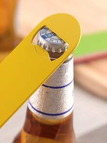 Ouvre-bouteille de bière en acier inoxydable personnalisé 1/8pcs, ouvre-bouteille de soda multifonctionnel, créatif et portable, convient pour les fêtes, la dégustation de vin, la consommation de bière et de soda. - couleur - Voir 3