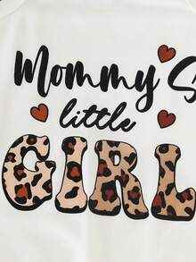 4pcs Baby Girls' Cute Rompers - Letter, Bow, Leopard Print And Solid Color, Soft Knit Fabric, Ideal For Spring/Summer Casual Wear, Baby Girls Rompers - Purple - View 5