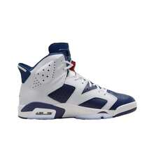 Nike Jordan Air Jordan 6 Retro "Olympic" 2024 High Top Retro Basketball Shoes Men White Blue CT8529-164 - CT8529-164 - 查看 2