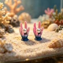 Mini Decoración de Acuario de Coral de Perla, Adecuado para Varios Tipos de Acuarios, Diseño Realista, Colores Vibrantes, Crea un Hermoso Paisaje Submarino - Talla única para todos - Ver 5
