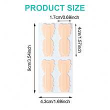 VIANOMI 40pcs Self-Adhesive Ear Support Lifting Patches, Ball And Special Occasion Beauty Ear Support Tape, Self-Adhesive Makeup Ear Shaping Patches, Long-Lasting Ear Self-Adhesive, Party Makeup Invisible Beauty Accessory - Apricot - View 4