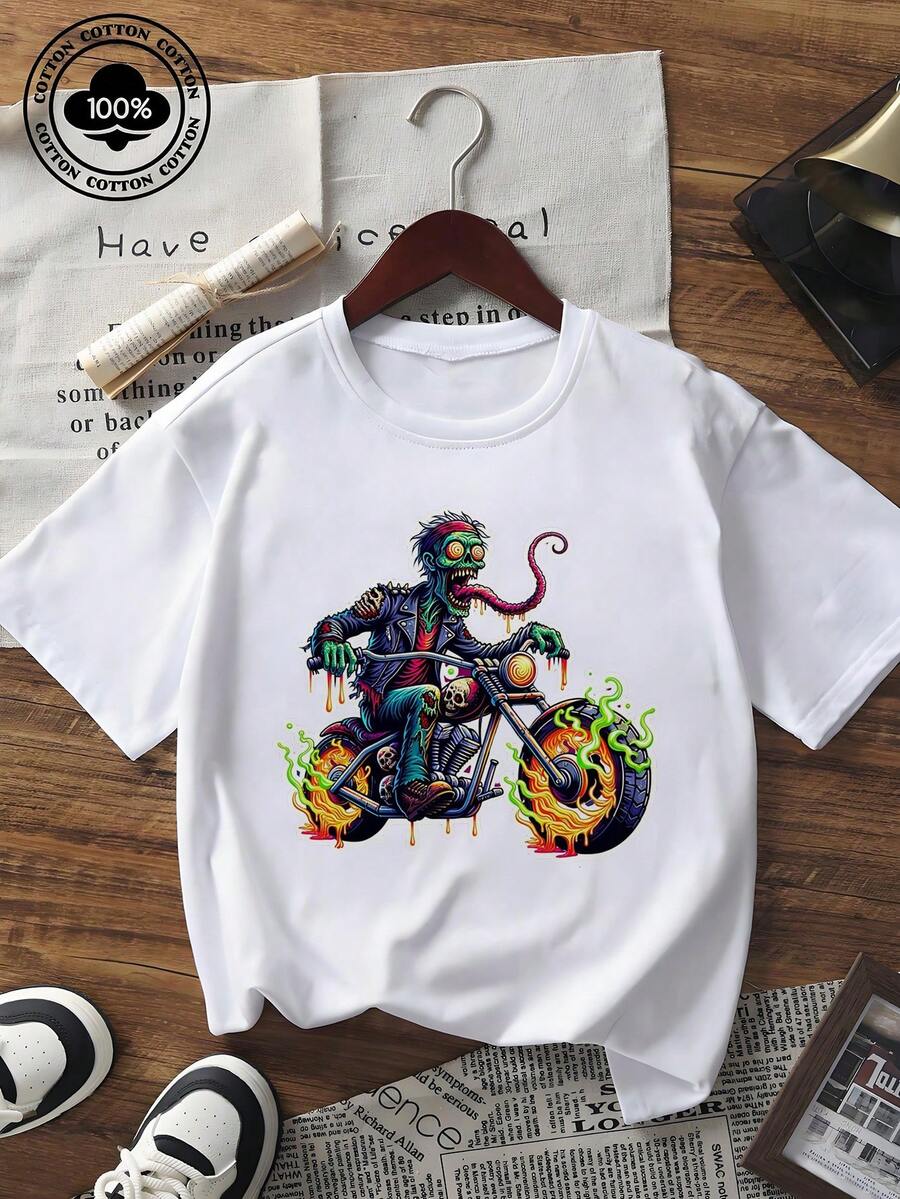 Men T-Shirts - White - View 1