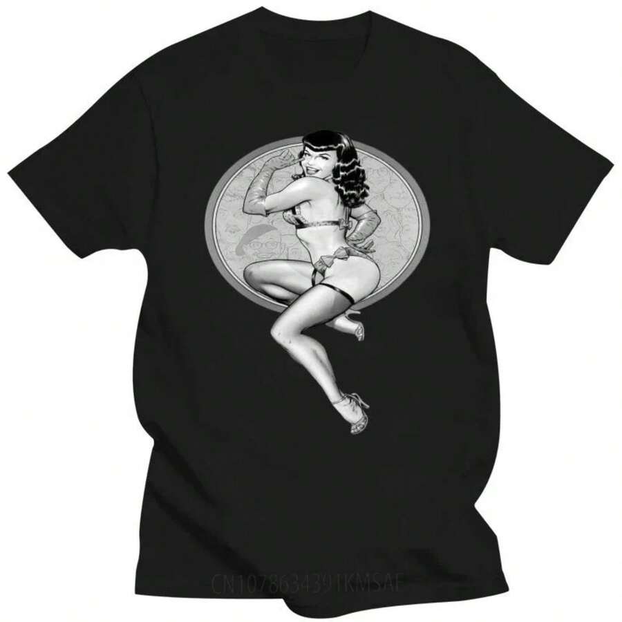 Women T-Shirts - Black - View 1