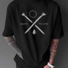 T-Shirts Hommes - Noir - Voir 6