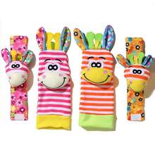 Baby Wrist Rattle Socks And Foot Finder Set, Perfect Baby Toys For 0-12 Months Newborn Boys And Girls As Shower Gifts, Garden Bug Series - Multicolor - View 16