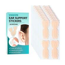 VIANOMI 40pcs Self-Adhesive Ear Support Lifting Patches, Ball And Special Occasion Beauty Ear Support Tape, Self-Adhesive Makeup Ear Shaping Patches, Long-Lasting Ear Self-Adhesive, Party Makeup Invisible Beauty Accessory - Apricot - View 12