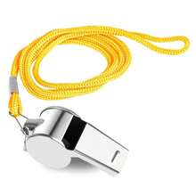 1pc~2pcs Loud Crisp Sound Metal Whistle, Perfect For Coaching, Refereeing And Outdoor Emergency Use - Multicolor - View 3