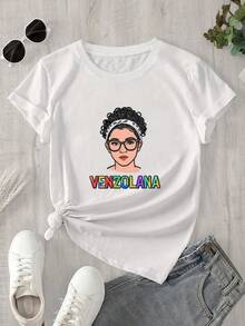 Halloween Graphic T-Shirt - White - View 1