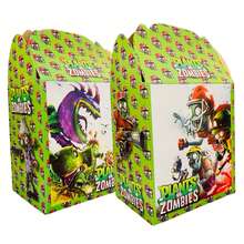 100 Fun Character Party Favor Boxes For Goodie Bags, Cardboard Boxes, Colorful Candy Boxes, Decorative Gift Boxes, Easter Favors, Posadas, Wedding Decorations, Birthdays - 殭屍植物 - 查看 1