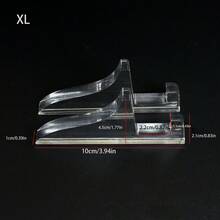 2 Pcs Clear Display Stand For Plate Medal Photo Mobile Phone Multi-Purpose Desktop Holder - 2pcs - View 2