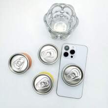 Creative Can-Shaped Airbag Phone Holder -Adhesive-Fitting Retractable Bracket - Everyday Desktop Support - Simple And Practical - Multicolor - View 3