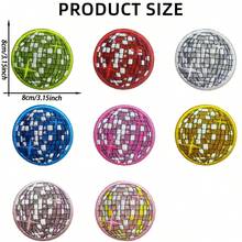 Disco Planet 貼布繡飾片衣物配件 平面刺繡貼片 適用於衣物、包包、鞋子、帽子、居家裝飾 熱轉印 - 熨燙款 - 查看 15