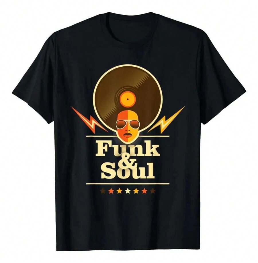 Camiseta Funk And Soul - Negro - Ver 1