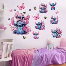 1pc Disney Stiddy Fun Wallpaper Wall Decor Self-Adhesive - Stitch Wall Decoration Self-adhesive - View 3