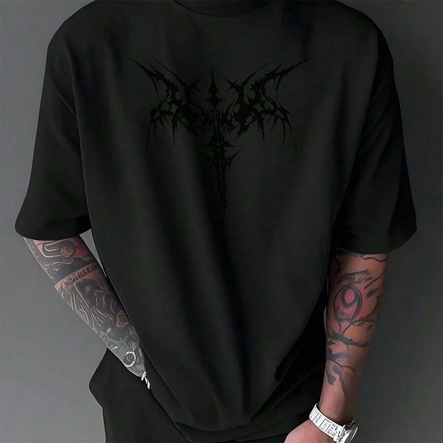Camisetas de hombre - Negro - Ver 1