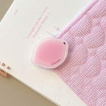 1pc Summer Personalized Fresh Fruit Shaped Phone Air Cushion Stand, Fruit Jelly Phone Stand, Slouchy Stand, Suitable For Phone Case, Tablet, Etc., Back-Adhesive Telescopic Multifunctional Folding Drip Glue Fruit Stand - Multicolor - View 9