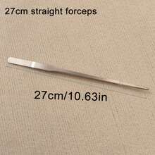 Aquarium Stainless Steel Tweezers Straight And Curved Style Aquatic Plant Tongs Long Tweezers Fish Tank Cleaning Tool - View 5