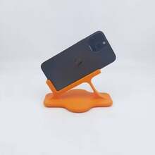 YAIUZGOO Soporte de teléfono para mesita de noche - Diseño de manos libres, anti-caída, base curva ergonómica, agarre antideslizante, construcción de plástico resistente, adecuado para ver videos acostado, admite carga, regalo perfecto - Multicolor - Ver 7