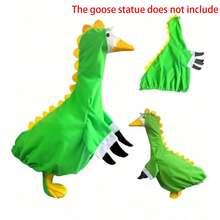23 Inch Cement Or Plastic Goose Outdoor Yard Lawn Spring Decoration Cute Dinosaur Costume (Goose Statue Not Included) - A - View 10