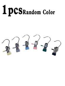 Premium Stainless Steel Clothes Clips, Adjustable Metal Pants Hanger With Clips, Laundry Pegs With Hooks, Portable Hanging Clothes Clips For Clothing Decoration, Holiday Decor, Pants And Skirt Hanger With Clips, Spring, Minimalist, Summer Tops - Multicolor - View 23