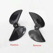 Rc Bait Boat Propeller D70mm 2 Blades Propellers Positive & Reverse Screw For 5mm Rc Boat Shaft - Multicolor - View 11