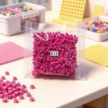 1000顆/包 Fusion Beads 拼圖補充包 2.6mm，1000顆 3D 拼圖珠組，適用於 DIY 手作珠寶製作材料 - 高品質像素拼圖珠，適合創意手工藝 - E13 - 查看 4