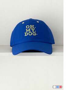 Women's Soft Top Letter Embroidered Yellow Baseball Cap, Spring/Summer New Quick-Dry Breathable Sun Protection Baseball Cap, Colorblock Lightweight UV Protection Hat - OH. Quick-drying - View 12