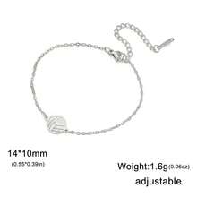 LIKGREAT 1pc Volleyball Stainless Steel Charm Bracelet Women Men Black Red Rope Bracelets Fashion Sports Jewelry - Volleyball Series - View 15