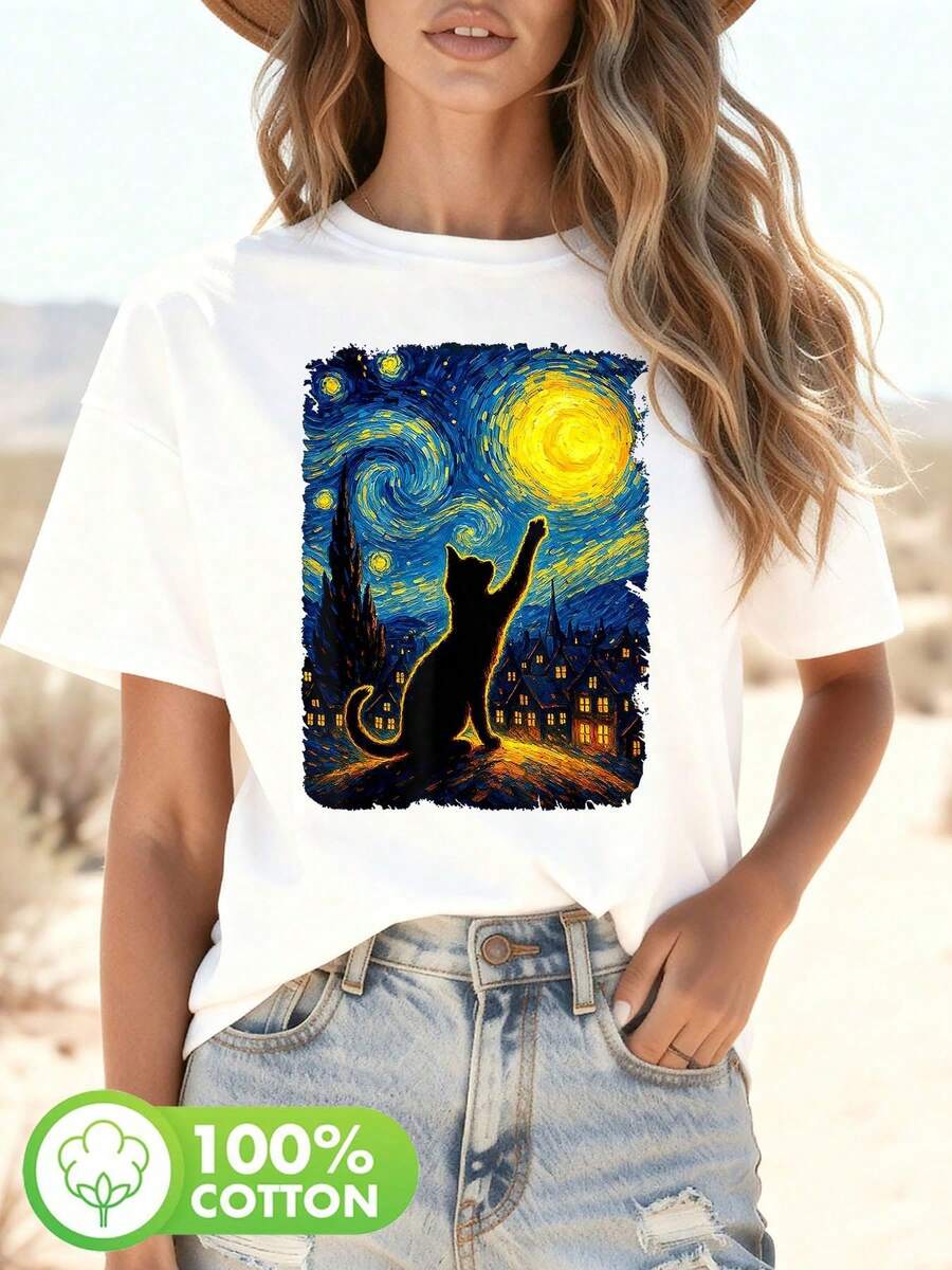Women T-Shirts - White - View 1