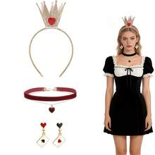 Queen Theme Costume Set, Vintage Cosplay Props, Suitable For Halloween, Carnival, Role Play, Theme Party And Medieval Role Play Costume - Multicolor - View 5