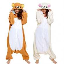 Rilakkuma Kigurumi Bear Sister Adult Cartoon One-Piece Pajamas Relaxed Bear - View 2