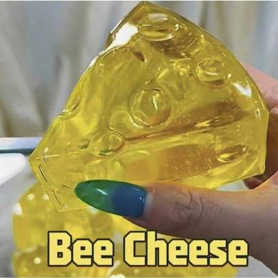 Honey Cheese Squishy - Finger Sucking Cheese Squishy - Slow Rebound - Deformable - Stress Relief Toy - Squishy - Pressure Release - Birthday Gift - Holiday Gift - Gift - Giveaway