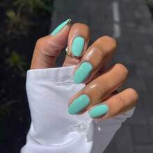 COSMI MILANO One Piece 9ml Effect Nail Polish With Moisturizing And Nourishing Treatment And Professional Salon Gloss Finish. With A Glossy Glass Effect, Natural Transparent Gel, Long-Lasting, Quick-Drying For Elegant And Professional Nail Care, Very Suitable For Use In Spring And Summer. - AZZURRO SIRENA - 查看 2